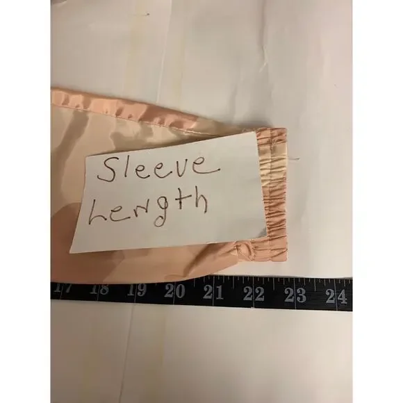 Outer Edge Hooded Bomber Jacket Pink Fatigue Lightweight Womens SZ M - Picture 5 of 8